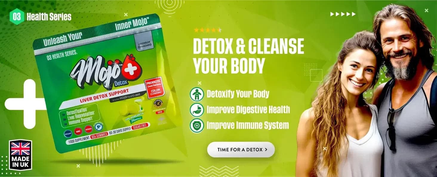 Mojo Detox liver detox support โ detox at linisin ang iyong katawan: detoxify ang katawan, mapabuti ang digestive health, palakasin ang immune system. Time for a detox.
